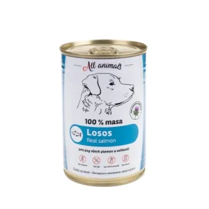 Vrácení Zdarma All Animals DOG losos mletý 400g