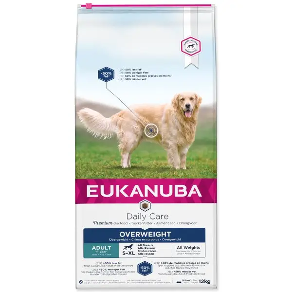 Eukanuba Dog DC Overweight Sterilized 12kg Vysoce Kvalitní