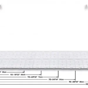 Vysoce Kvalitní Půdní filtr RS-28P, 98x28,5cm, 2 výstupy