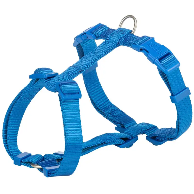 Akce H-postroj PREMIUM - královská modrá XXS-XS:hruď:20-32cm/10mm