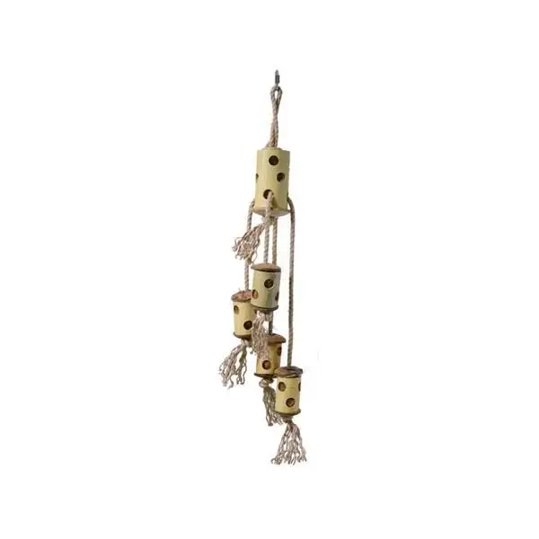 Hračka pták přírodní Bamboo L Quapas! 60x14cm Horká Nabídka