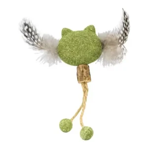 Catnipová kočička s peříčky 5 / 15 cm, HipHop Cat Nejlepší Cena