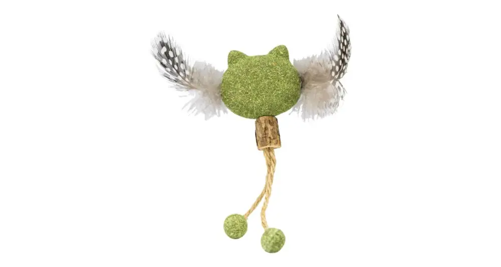 Catnipová kočička s peříčky 5 / 15 cm, HipHop Cat Nejlepší Cena