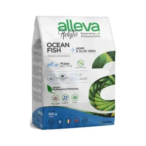 ALLEVA HOLISTIC Dog Dry Puppy Ocean Fish Mini 800g Vrácení Zdarma
