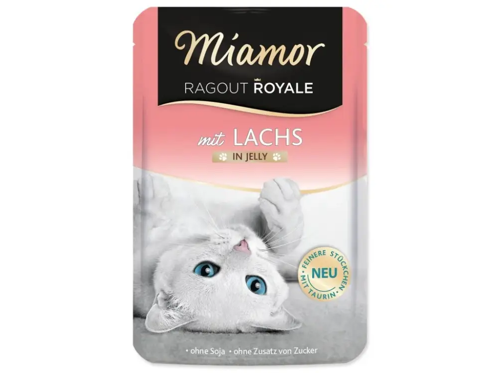 Jen Po Omezenou Doba Kapsička Miamor Ragout Royale Adult losos v želé 100g