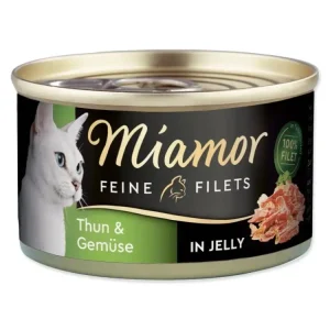 Konzerva Miamor Feine Filets Adult tuňák se zeleninou v želé 100g Jen Po Omezenou Doba