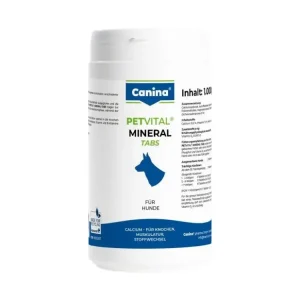 Canina Petvital Mineral Tabs 1000g (500tbl) Víkendová Akce