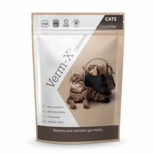 Verm-X Přírodní granule proti střevním parazitům pro kočky 120g Nakupujte Hned