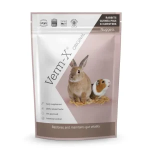 Verm-X Přírodní nugetky proti střevním parazitům pro králíky a hlodavce 180g Must-Have