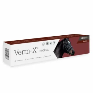 Cenová Bomba Verm-X Přírodní pelety proti střevním parazitům pro koně 250g
