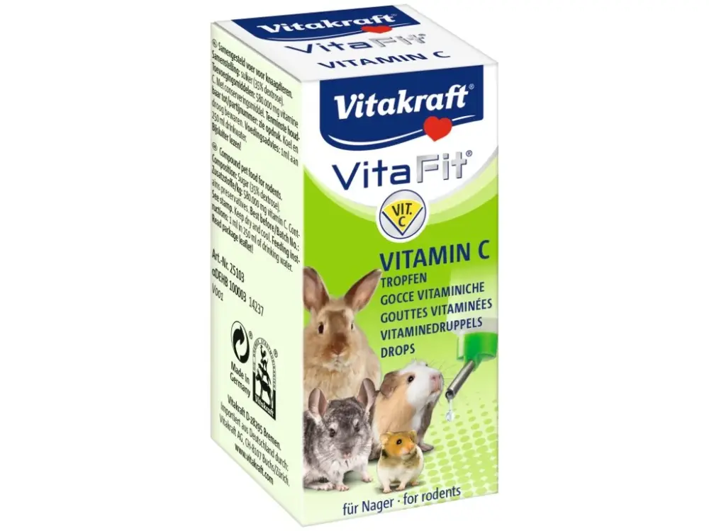 Sezónní Sleva Vitakraft Rodent VitaFit C Vitamin kapky 10ml