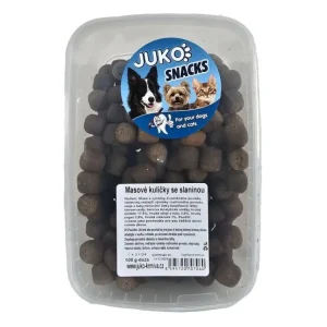 Ihned K Objednání Masové kuličky se slaninou JUKO Snacks, dóza 600 g