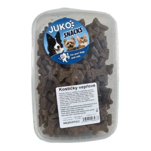 Vrácení Zdarma Kostičky vepřové JUKO Snacks, dóza 600 g