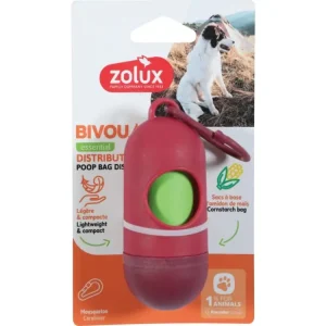 Ověřený Zásobník sáčků na exkrementy BIVOUAK červená Zolux