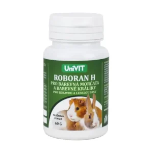 Originální Roboran H pro Barevná morčata a Barevné králíky 60g