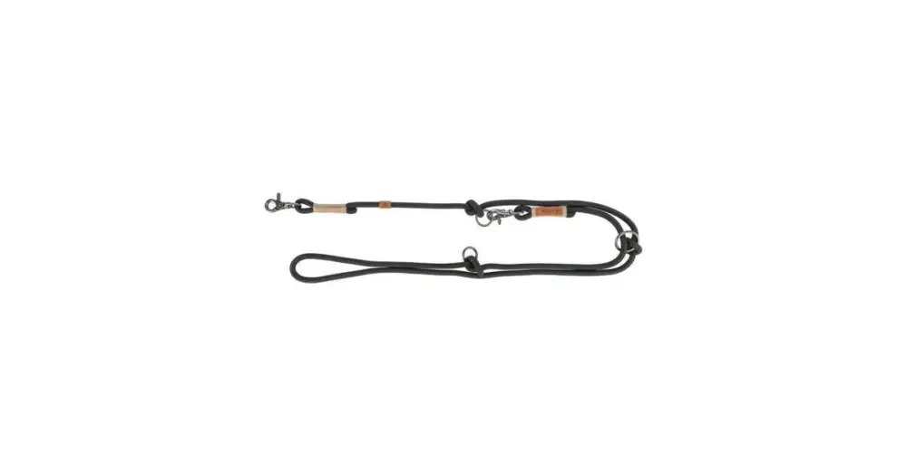 BE NORDIC prodlužovací vodítko, L-XL: 2.00 m/ ? 13 mm, černá/písková Vysoce Kvalitní