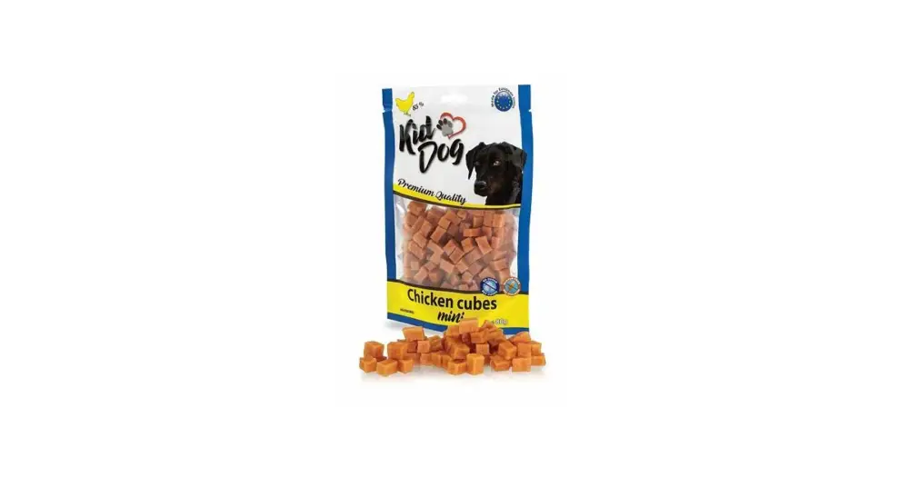 KIDDOG MINI kuřecí kostičky 80 g Zlevněný