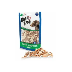 KIDDOG MINI králičí sendvič 80 g Finální Výprodej