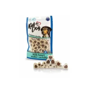KIDDOG dentální mléčná srdíčka 80 g Pouze Dnes