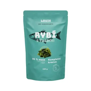 Louie kaps.pro psy rybí s řasami 150g Výhodná Nabídka