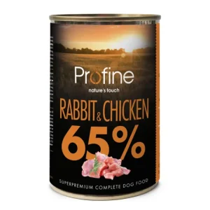 Konzerva Profine 65% Rabbit & chicken 400g Časově Omezené