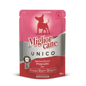 Miglior Cane Unico MINI kapsička šunka 80g - pes Cenový Hit