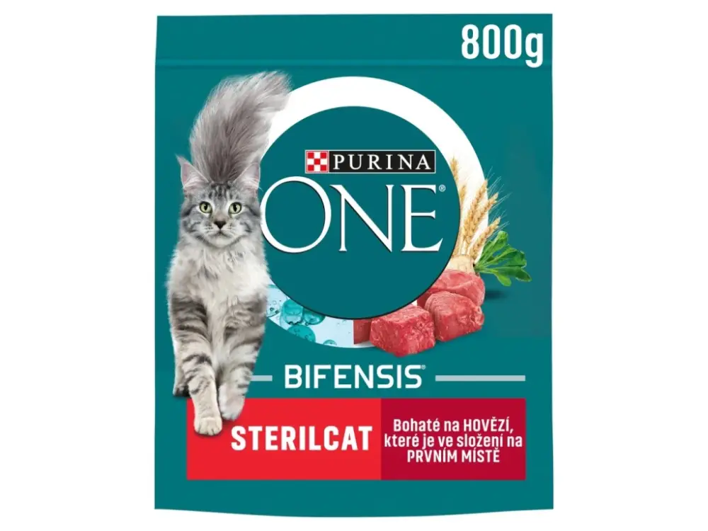 Ihned K Objednání Purina ONE BIFENSIS Sterilcat s hovězím 800g