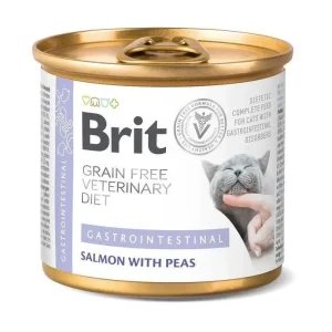 Brit gf veterinární diety pro kočky Gastrointestinal 200 g Rychlé Dodání