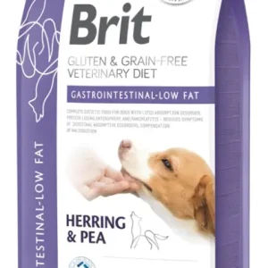 BRIT GF Veterinary Diets pro psy Gastrointestinální dieta s nízkým obsahem tuku 12kg Akční Nabídka