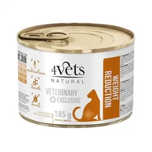 4Vets Cat Weight Reduction 185 g Jen Po Omezenou Doba