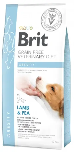 Hit Sezóny Brit GF veterinární diety pro psy Obezita 12 kg