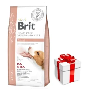 Novinka Brit gf veterinary diets dog Renal 12kg + překvapení pro vašeho psa ZDARMA