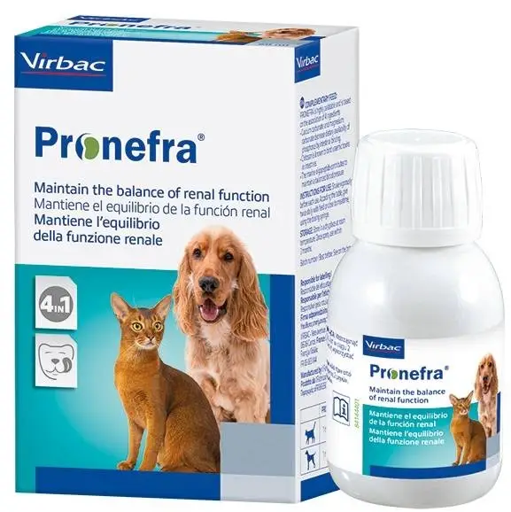 Bezpečná Platba Virbac Pronefra pro kočky a psy 2x180 ml