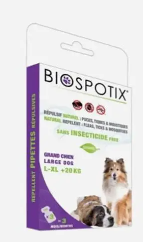 BIOGANCE Biospotix Dog spot-on L - XL 3x3 ml Expresní Doručení