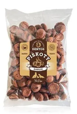Ověřený Dentos piškoty s česnekem 150g
