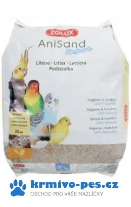 AniSand Nature 25kg Nejlepší Volba