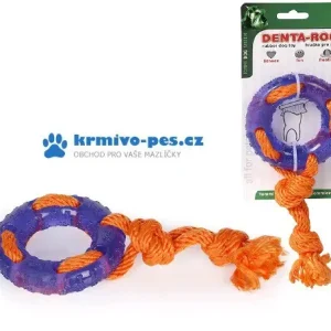 Hračka pes Denta Roo Záchranný kruh 22cm/9,5cm Pouze Dnes
