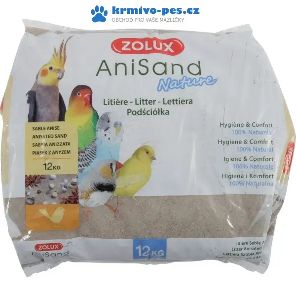 AniSand Nature 12kg Pouze Dnes
