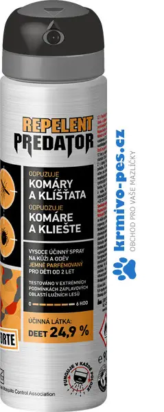 Sleva PREDATOR FORTE repelent spray 90ml 24,9%DEET