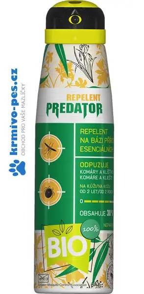 Sleva PREDATOR BIO repelent spray 150ml