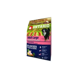 Nejprodávanější ONTARIO Adult Large Chicken & Potatoes & Herbs 2,25kg
