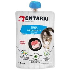 ONTARIO Kitten Tuna Fresh Meat Paste 90g Bezpečná Platba